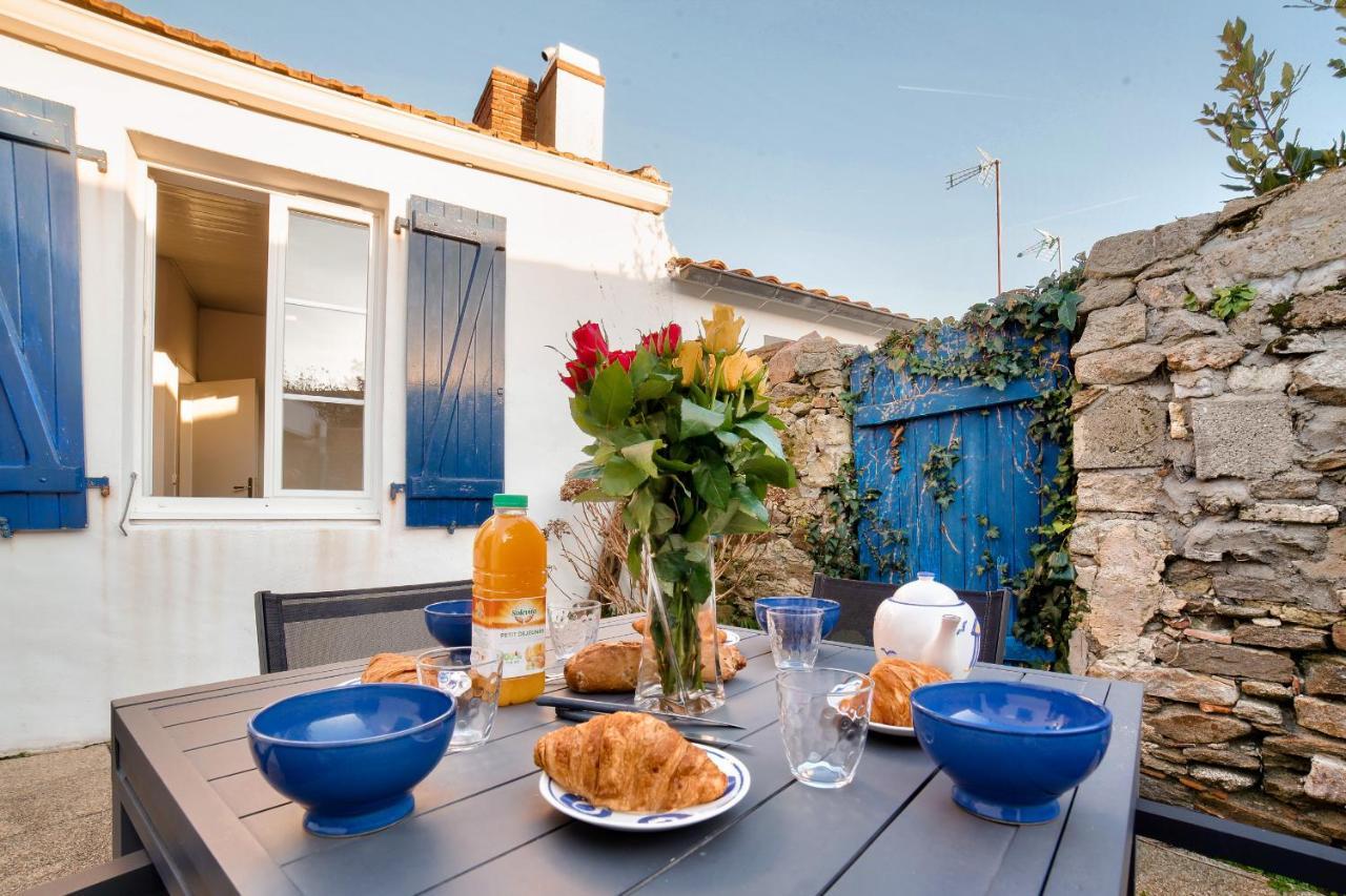 Jolie Maison Avec Cour Pour 5 Personnes Noirmoutier-en-l'Île Exterior foto
